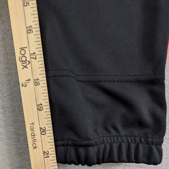 Champro Softball‎ Baseball Pants Womens Small Black Red Stripe Summer Spring - Picture 5 of 7